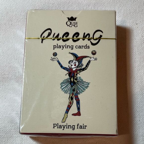 Queeng equality feminist playing cards - Picture 1 of 3